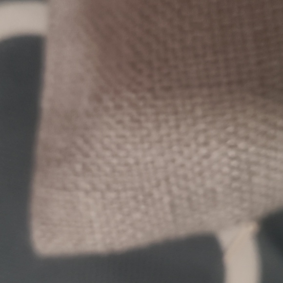 New light gray accent pillow cover. - Picture 3 of 3